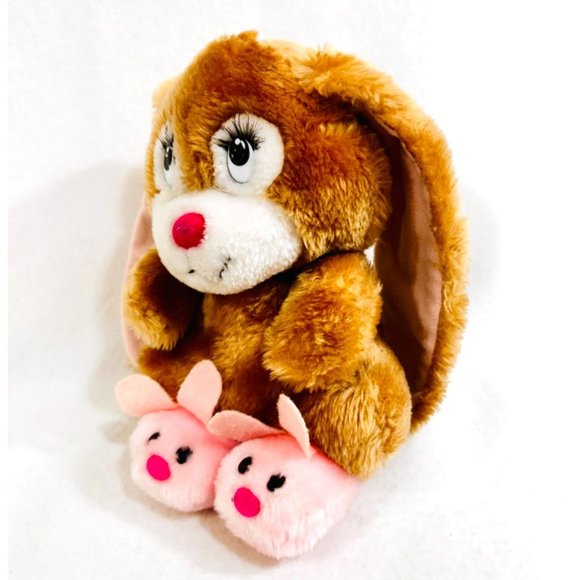 Vintage Russ "Tootsie" Bunny Rabbit w/Bunny Slippers. - Picture 6 of 12
